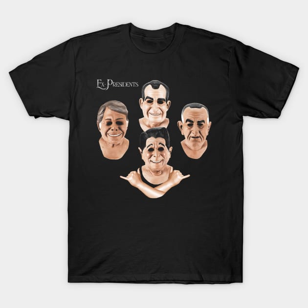 Ex-Presidents - Point Break T-Shirt by darklordpug